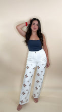 Load image into Gallery viewer, Pearly Embroidered Jeans
