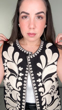 Load image into Gallery viewer, Roberta Embroidered Vest
