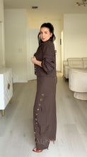 Load image into Gallery viewer, Alice Two Piece Set - Chocolate
