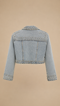 Load image into Gallery viewer, Statement Piece Denim Jacket
