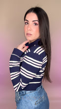 Load image into Gallery viewer, Stripped Long Sleeve Top - 2 colors
