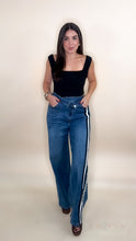 Load image into Gallery viewer, Fashionista Asymmetric Denim Pants
