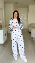 Load image into Gallery viewer, Dots &amp; Lace Comfy Set
