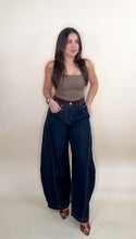 Load image into Gallery viewer, Suede Waist Barrel Denim
