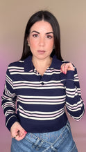 Load image into Gallery viewer, Stripped Long Sleeve Top - 2 colors
