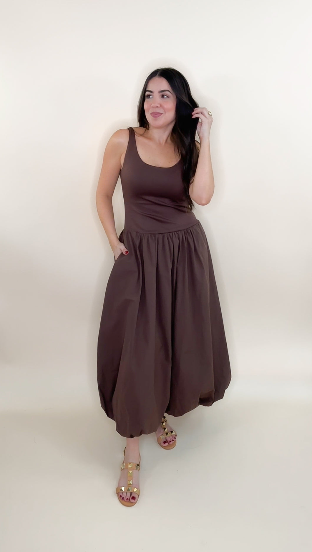 Bubble Maxi Dress