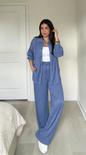 Load image into Gallery viewer, Lazy Two Piece Set - Blue
