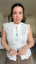 Load image into Gallery viewer, The Perfect Lace Top - White
