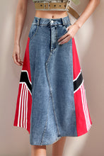 Load image into Gallery viewer, Hybrid Denim Skirt
