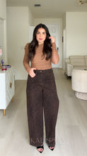 Load image into Gallery viewer, Dominique Animal Print Jeans
