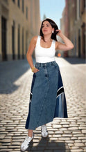 Load image into Gallery viewer, Hybrid Denim Skirt
