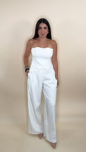 Load image into Gallery viewer, Waves Strapless Two Piece Set - White
