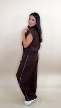 Load image into Gallery viewer, Lotus Two Piece Set - Brown
