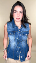 Load image into Gallery viewer, Lismar Denim Vest Top
