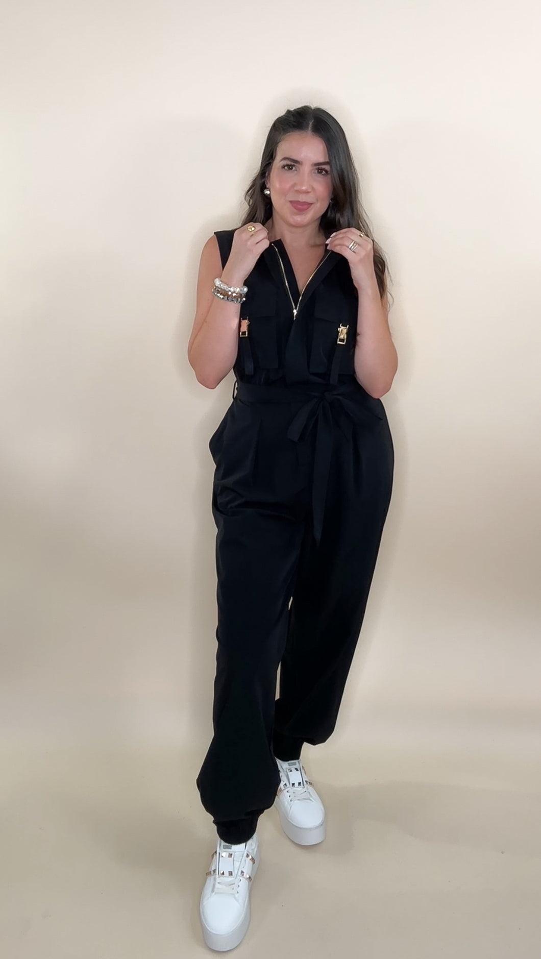 Sporty Chic Jumpsuit