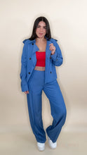 Load image into Gallery viewer, Taylor Two Piece Set - Light Denim Blue
