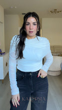 Load image into Gallery viewer, Lillie Mesh Drape Top
