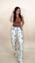 Load image into Gallery viewer, Cow Print Denim Pants
