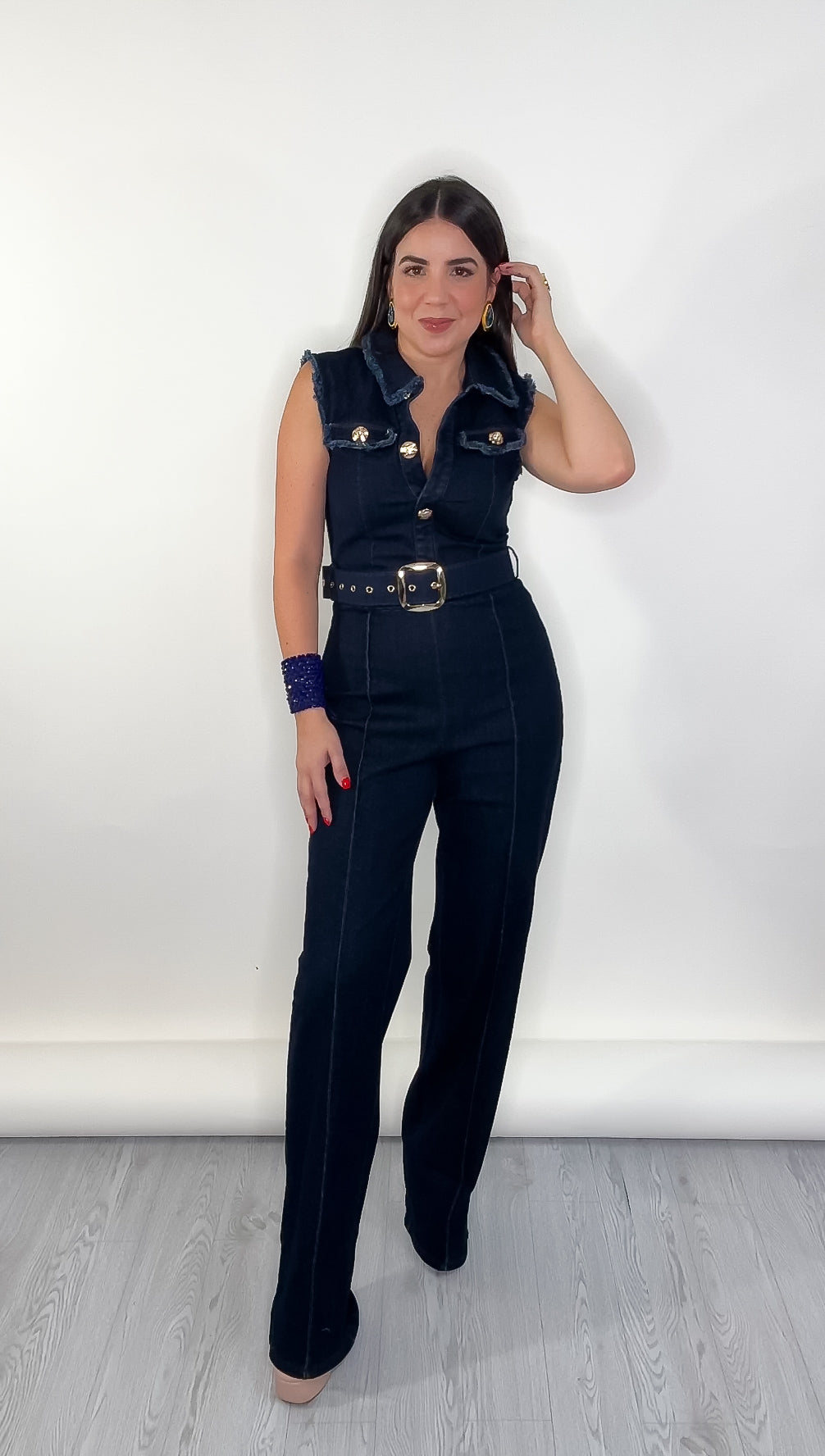 Juliette Denim Jumpsuit