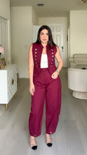 Load image into Gallery viewer, Sandy Napoleon Set - Burgundy
