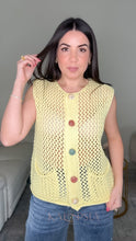 Load image into Gallery viewer, Crochet Vest
