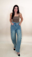 Load image into Gallery viewer, Pia Barrel Denim Pants
