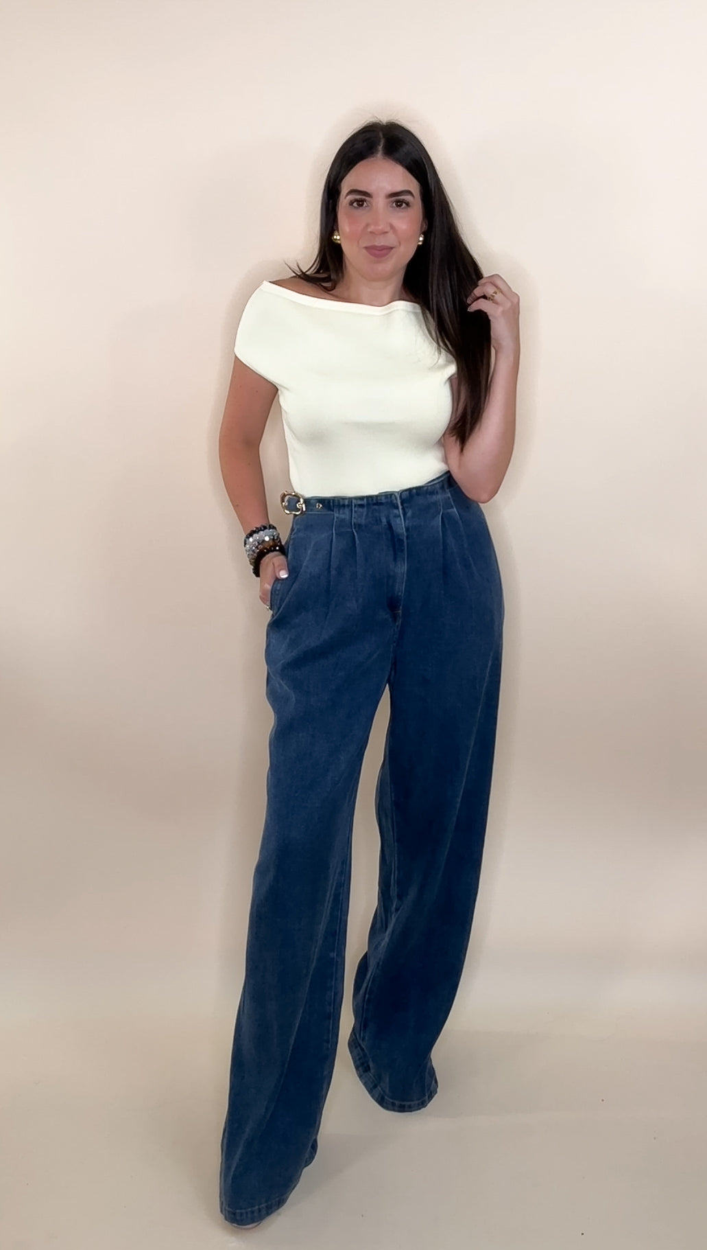 Lucca Soft Denim Pants