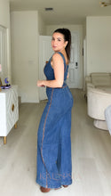 Load image into Gallery viewer, Pierina Denim Jumpsuit
