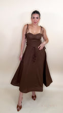 Load image into Gallery viewer, Alissa Midi Dress - Chocolate
