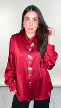 Load image into Gallery viewer, Diamond Wine Blouse
