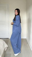 Load image into Gallery viewer, Lazy Two Piece Set - Blue
