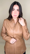 Load image into Gallery viewer, Clemen Faux Leather Top/Jacket
