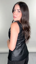 Load image into Gallery viewer, Stacy Faux Leather Vest
