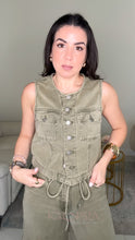Load image into Gallery viewer, Cleo Denim Two Piece Set
