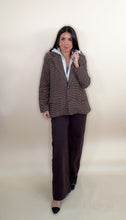 Load image into Gallery viewer, Plaid Hoodie Blazer
