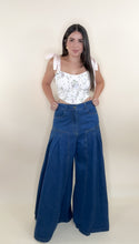 Load image into Gallery viewer, Ginny Wide Leg Denim Pants
