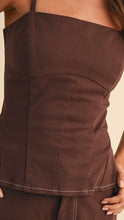 Load image into Gallery viewer, Tinna Two Piece Set - Brown
