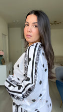 Load image into Gallery viewer, Dots &amp; Lace Comfy Set
