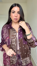 Load image into Gallery viewer, Bandana Print Set - Wine
