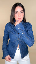 Load image into Gallery viewer, Denim Long Sleeve Top
