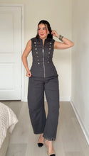 Load image into Gallery viewer, Marbella Two Piece Set - Charcoal
