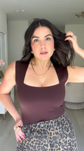 Load image into Gallery viewer, Rita Bodysuit - Chocolate
