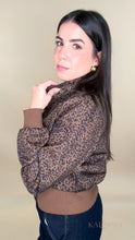 Load image into Gallery viewer, Camille Animal Print Jacket
