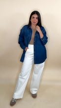 Load image into Gallery viewer, The Soft Denim Shirt Jacket
