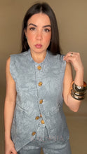 Load image into Gallery viewer, Novelette Denim Two Piece Set
