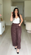 Load image into Gallery viewer, Suede Studded Pants
