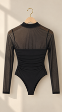 Load image into Gallery viewer, Bali Mesh Bodysuit - Black
