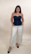 Load image into Gallery viewer, Denim Peplum Corset

