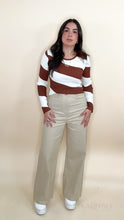 Load image into Gallery viewer, Brianna Stretchy Denim Pants - Beige

