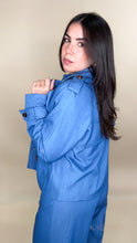 Load image into Gallery viewer, Taylor Two Piece Set - Light Denim Blue
